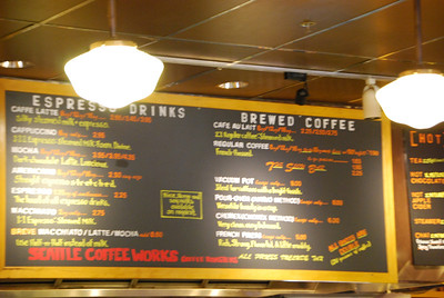 All These Thoughts Derived at Seattle Coffee Works in Downtown Seattle