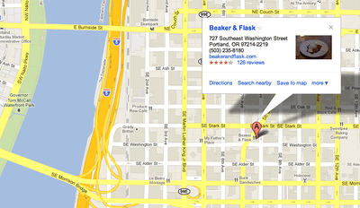 Beaker & Flask Location (Click to navigate to the location on Google Maps) Beaker & Flask Location