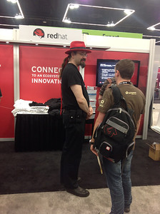 OSCON (Red Hat table)