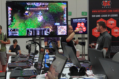 Riot Games just before the deluge! (Click for full size)