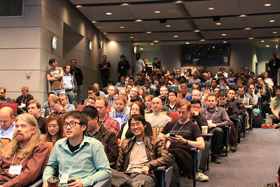 A smiling crowd!