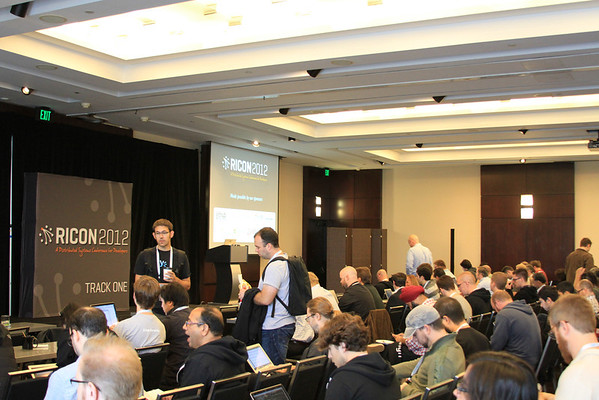 Main Room Filling Up...