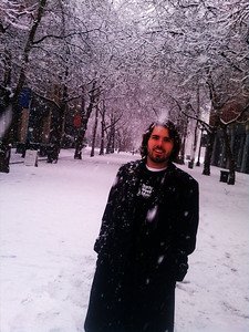 Kav in some crazy Seattle snow!!