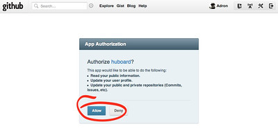 Allow Github to Provide Identify Access