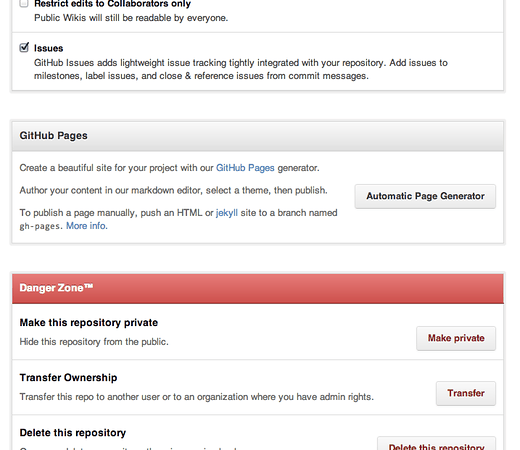 Github Pages Automatic Page Generator.