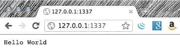 Running The Node.js Example.js File