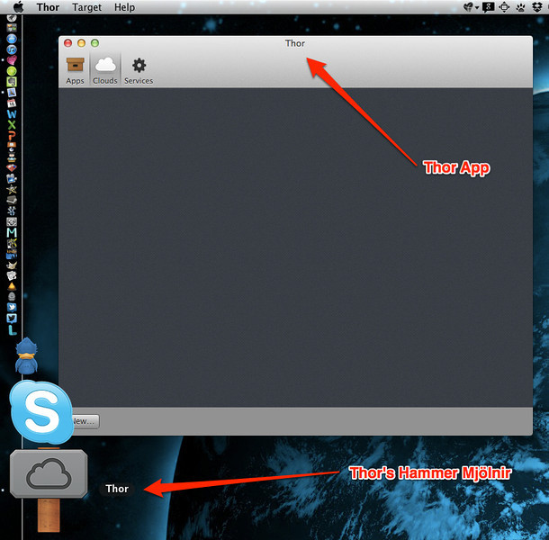 Thor Running in OS-X