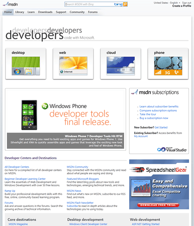 MSDN Site