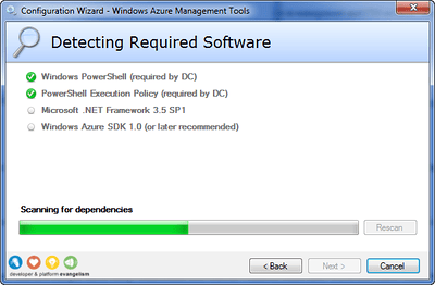 Detecting Required Software Detecting Required Software