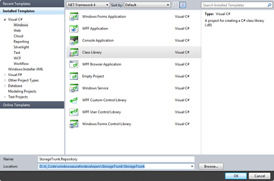 Windows Class Library
