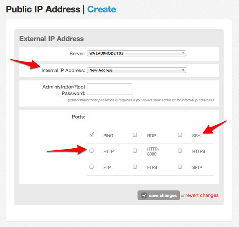 Adding the IP Address