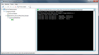 Windows Azure Compute Emulator