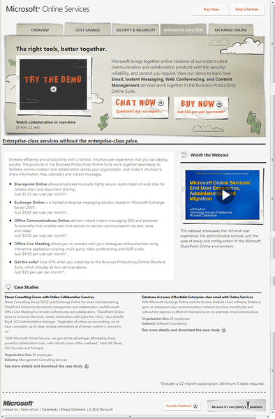 Ahh, a nice looking BPOS Site!! Ahh, a nice looking BPOS Site!!