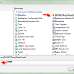 Wizard # 1 - Adding Data Model.