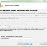 Wizard # 3 - Adding Data Model.