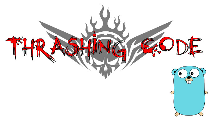 thrashing-code-gopher