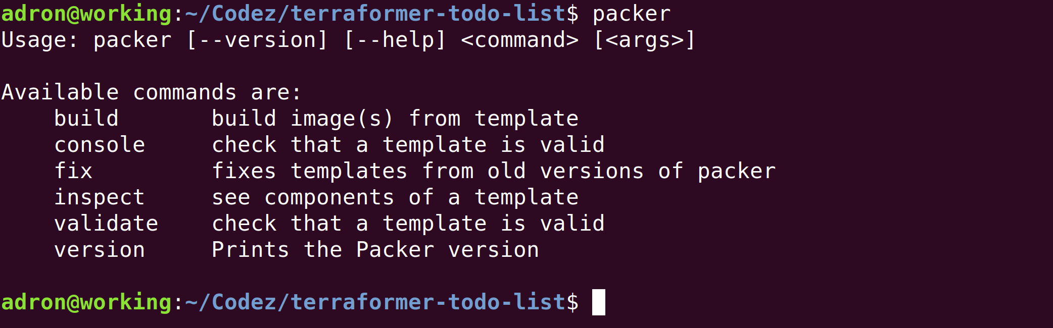 packer-default-response