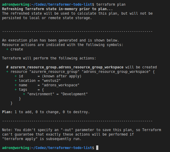 terraform-plan-after-variables