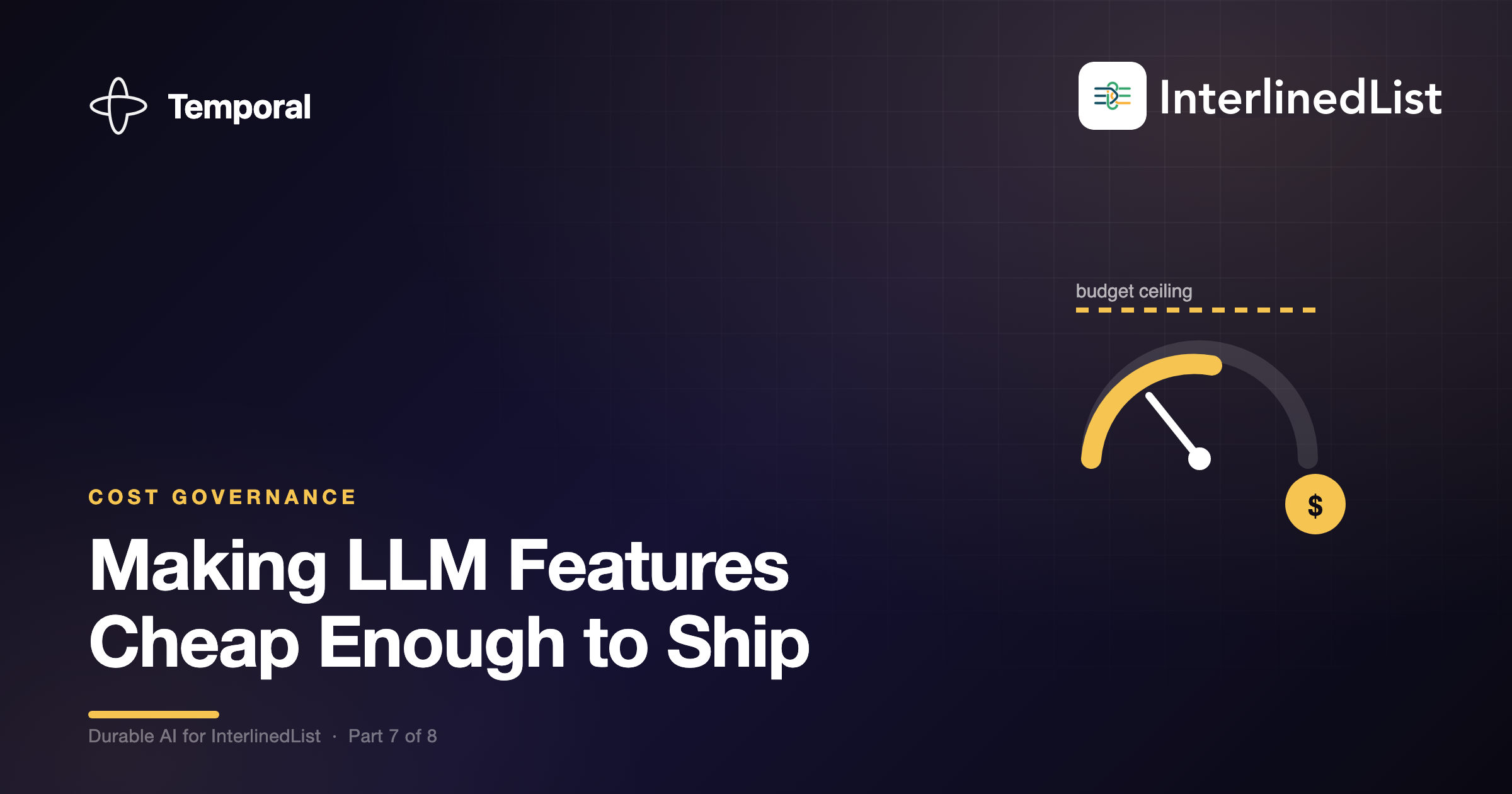 Making LLM Features Cheap Enough to Actually Ship